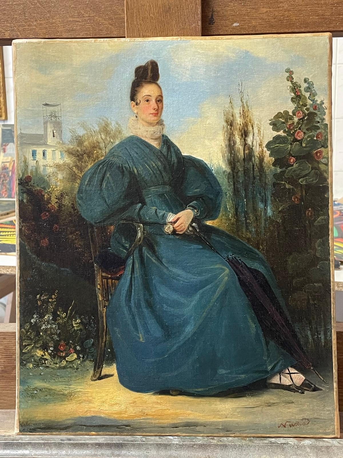 Restauration de tableaux — exemple 4