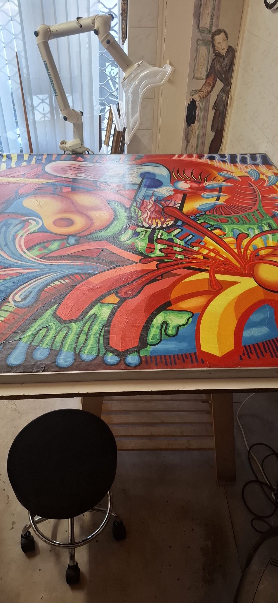 Restauration de tableaux — exemple 5